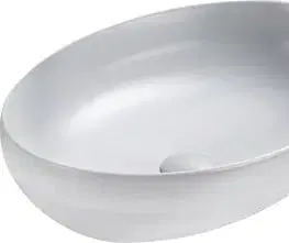 Umývadlá MEXEN - Cornelia umývadlo na dosku 50x36, platina mat 21885063