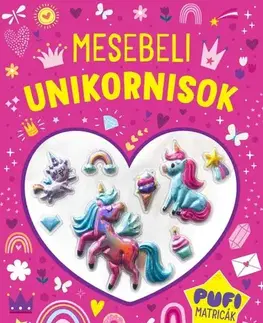 Nalepovačky, vystrihovačky, skladačky Mesebeli unikornisok