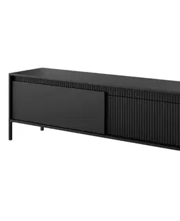 Nábytok do obývačky ArtLas TV stolík SPIRIT 187 2D | čierna