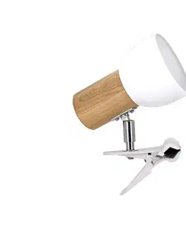 Svietidlá  2224174WK - Lampa s klipom SVENDA 1xE27/60W/230V 2224174WK