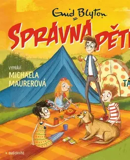 Pre deti a mládež - ostatné OneHotBook SPRÁVNÁ PĚTKA jede tábořit