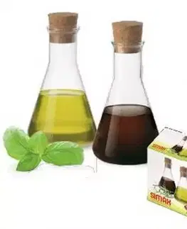 Dekorácie a bytové doplnky Zostava karáf olej/ocot 0,25l – 2ks
