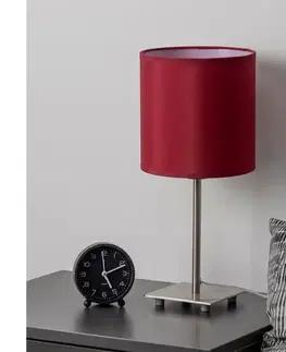 Lampy BRILAGI - LED stolná lampa NUBILA 1xE27/60W/230V pompejská červená EG32509+BG1579