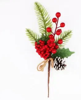 Vianočné dekorácie – do vnútra Vetvička 24 cm 443436