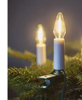 Vianočné dekorácie  LED  reťaz FELICIA FILAMENT 16xLED 13,5m teplá biela 162013.FIL