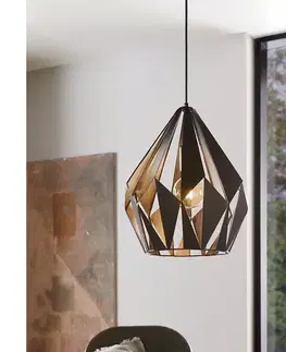 Svietidlá Eglo 49255 - Luster VINTAGE 1xE27/60W/230V 49255