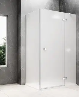 Sprchové dvere POLYSAN - GLOBE CHROME obdĺžniková sprchová zástena 1200x1000, matné sklo, pravé GB1012-3415MRC