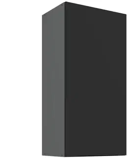 Kuchynské skrinky visiace Kuchynská skrinka Aria-BL/ANT anti fingerprint 45G-90 1F