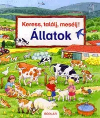 Leporelá, krabičky, puzzle knihy Keress, találj, mesélj! 6. - Állatok - Susanne Gernhäuser