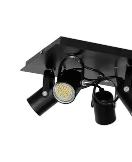 Svietidlá  Bodové svietidlo MARK 4xGU10/8W/230V MLP 997