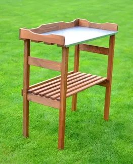 Záhradné stoly Stolík pre VÝSADBU ROJAPLAST