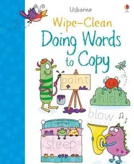 V cudzom jazyku Wipe-Clean Doing Words to Copy