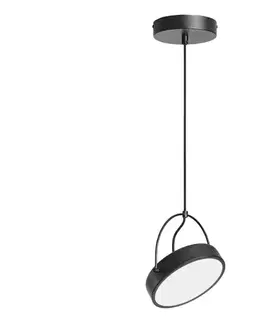 Svietidlá Osram - LED luster na lanku DECOR PUCK LED/12W/230V CRI 90 čierna 4058075846524