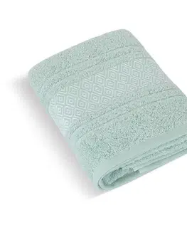 Uteráky Bellatex Osuška Froté Mozaika mint, 70 x 140 cm