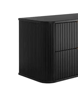 Skrinky do kúpeľne Elvisia Skrinka pod umývadlo ELEGANCE Black | 80 cm