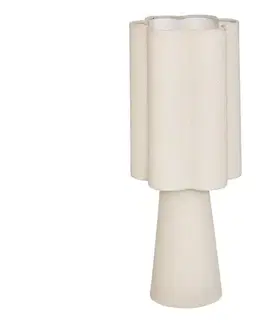 Lampy Atmosphera - Stolná lampa BLANCA 1xE27/25W/230V krémová 213706