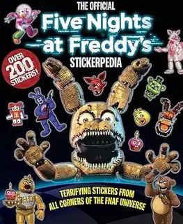 Pre deti a mládež - ostatné Five Nights at Freddys Collectible Sticker Book - Scott Cawthon