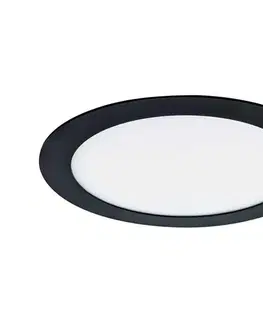 Svietidlá Greenlux LED Podhľadové svietidlo VEGA LED/18W/230V 2900/3900/5800K pr. 22,5 cm čierna 