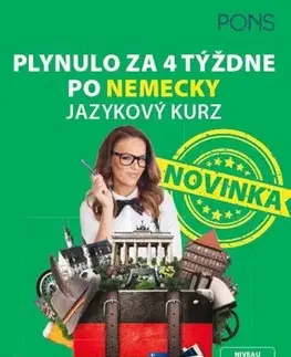 Učebnice a príručky Plynulo za 4 týždne po nemecky - Pons-jazykový kurz + 2CD - Christine Breslauer,Renate Weber