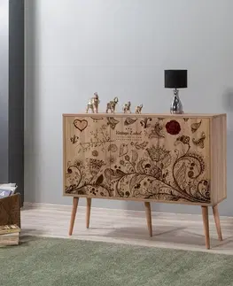 Komody Konzolový stolík Mega-731