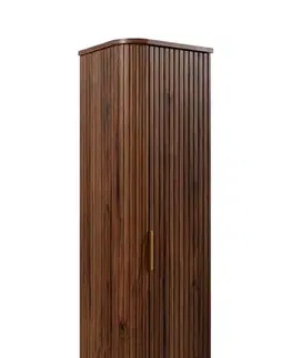Skrinky do kúpeľne Elvisia Vysoká skrinka do kúpeľne ELEGANCE 139 Walnut