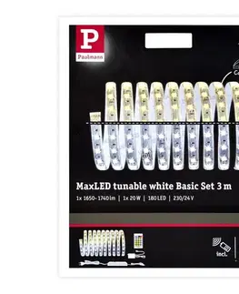 LED osvetlenie Paulmann 70624 - LED pásik  3m 20W stmievateľný 230V s DO 70624