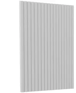 Kuchynské skrinky Čelo skrinky Luxeo F14-D100N ryfla white