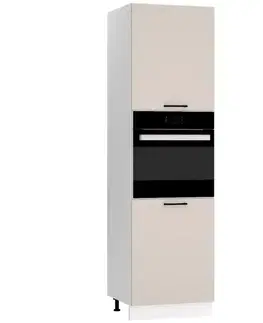 Kuchynské skrinky stojace Kuchynská skrinka Max D60pk 2133 Pl   svetlobéžový