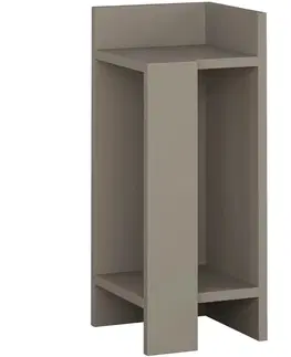 Konferenčné stolíky Nočný stolík Elos Right Light Mocha