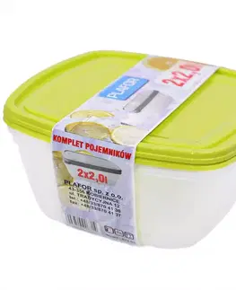 Dekorácie a bytové doplnky Sada nádob 2x2l 671-00