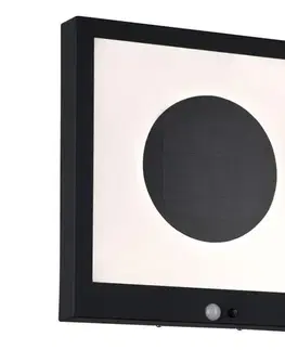 Svietidlá Paulmann 94263 - LED/1,2W IP44 Solárne nástenné svietidlo so senzorom TAIJA 3,7V 94263
