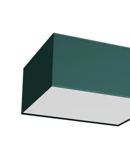 Svietidlá  Stropné svietidlo VERDE 2xE27/60W/230V 40x40 cm zelená MLP7874
