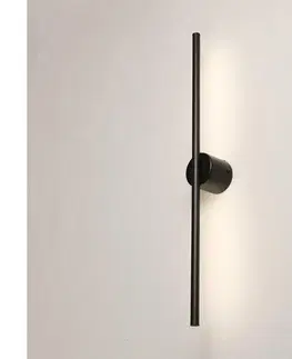 Svietidlá  LED nástenné svietidlo LANA LED/7W/230V 4000K čierna KM-1.197/60/CZARNY