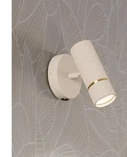 Svietidlá Eglo 901153 - LED Nástenné svietidlo CAMINIA 1xGU10/5W/230V 3000K béžová 901153