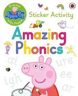 Nalepovačky, vystrihovačky, skladačky Peppa Pig: Practise with Peppa: Amazing Phonics