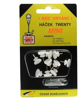 Vešiaky a háčiky na stenu Twenty Háčik Mini 10 ks v blistri