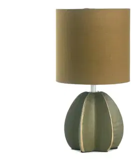Lampy ONLI - Stolná lampa CARAMBOLA 1xE14/6W/230V hnedá 065/LM