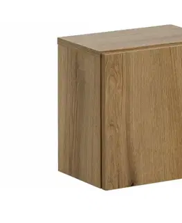 Skrinky do kúpeľne ArtCom Závesná skrinka do kúpeľne NOVA Oak 83-30-1DQ | kocka