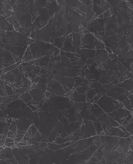 Jedálenské stoly DELIFE Jedálenský stôl Edge 200x100 cm keramika Laminam® Nero Greco antracitová stredová podstava kríž čierna