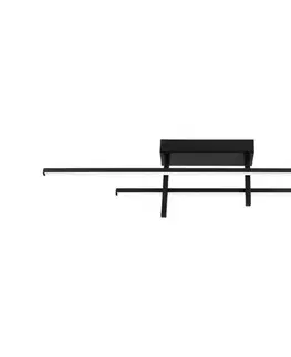 Svietidlá Eglo 901884 - LED stropné svietidlo TREPILIANO LED/20W/230V čierne 901884