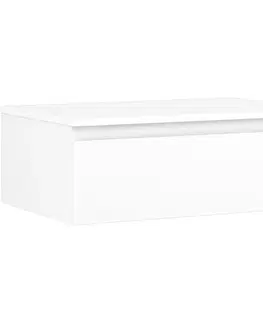Kúpeľňový nábytok MEXEN/S - Orio kúpeľňová skrinka pod umývadlo 70 cm s doskou, 1 šuplík, biela mat 91A10-07023-1-BFC01