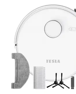 Predlžovacie káble TESLA Electronics RoboStar - Inteligentný robotický vysávač 2 v 1 3200 mAh Wi‑Fi biela ROBIQ660WHT