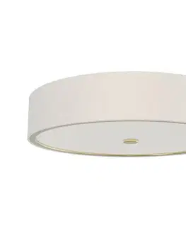 Svietidlá Open Design OR85976 - stropné svietidlo ZALINDRO 4xE27/15W/230V priemer 54,5 cm biela/mosadz OR85976
