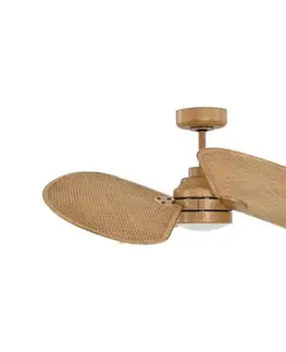 Ventilátory Lucci Air 21325549-LED stmievateľný látor SABLE 1xGX53/12W/230V CCT priemer 91,5 cm hnedý + diaľkové ovládanie 21325549