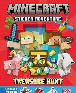 Nalepovačky, vystrihovačky, skladačky Minecraft Sticker Adventure - Mojang AB