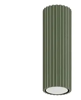 Svietidlá  SL.1607 - Bodové svietidlo KARBON 1xGU10/10W/230V 20 cm zelená SL.1607