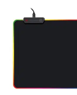 Klávesnice a myši  LED RGB Herná podložka pod myš VARR OVMPLB