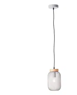 Svietidlá Brilliant - Luster na lanku GIADA 1xE27/40W/230V pr. 16 cm sivý 99109/40