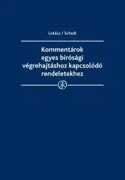 Právo - ostatné Kommentárok egyes bírósági végrehajtáshoz kapcsolódó rendeletekhez - Lukács Tamás,Schadl György