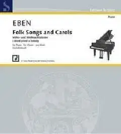 Hudba - noty, spevníky, príručky Czech Folk Songs and Carols for Piano / Lidové písně a koledy pro klavír - Petr Eben